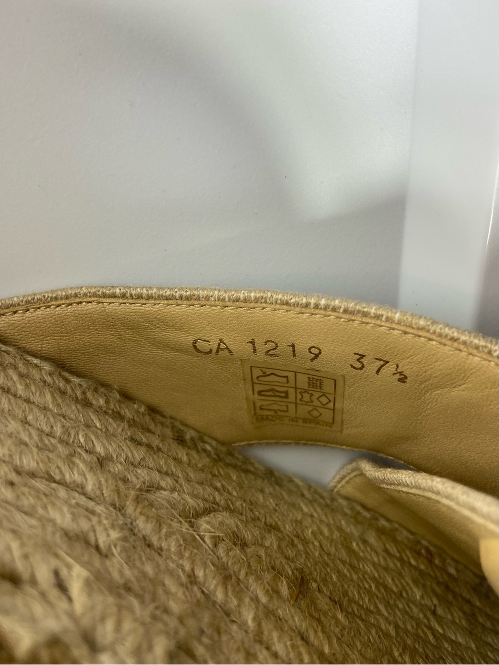 Christian Dior Granville Espadrille Slides Sandals Slides Natural 37.5/7.5 [CH] - Picture 12 of 15